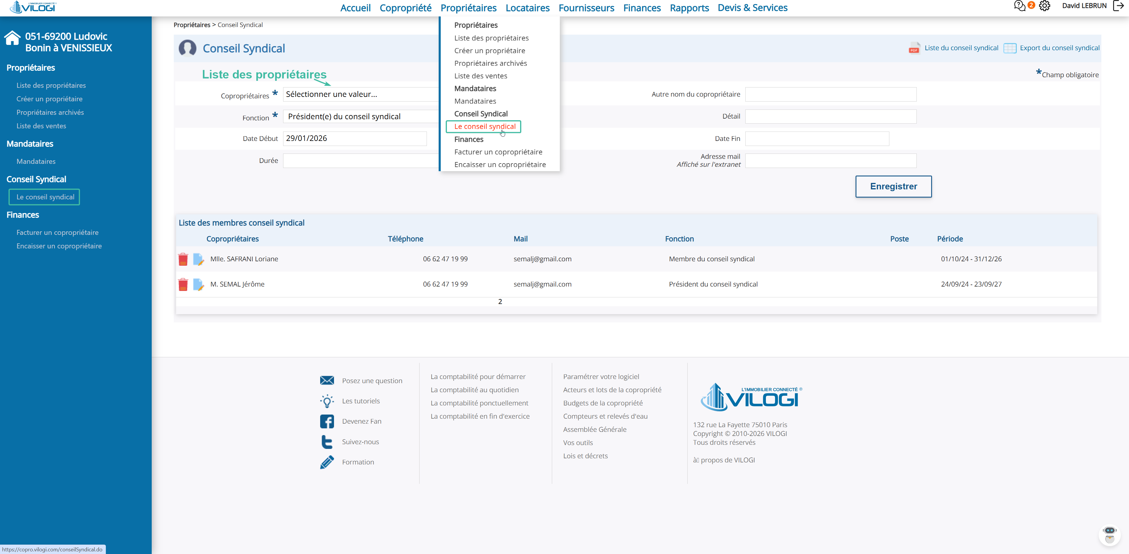 Le Conseil syndical en copropriété Tutoriel logiciel immobilier pour syndics et administrateurs de biens